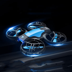 Introducing the V8 2.4G 4CH Mini RC Drone. Featuring Gesture Sensing and WIFI FPV, this Altitude Hold Quadcopter RC Drone Toy offers High Definition Camera for Stunning Aerial Shots and Hours of Fun-Filled Flying Experience. - Variety Port
