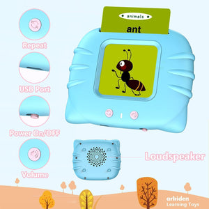 Word Learning Flash Card Reader For Kids - Variety Port