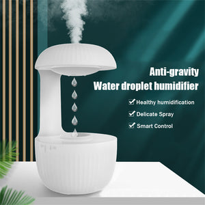 Anti-gravity Air Humidifier - Levitating Water Drops Create a Cool Mist, Relieving Fatigue with Whisper-Quiet Operation - Variety Port
