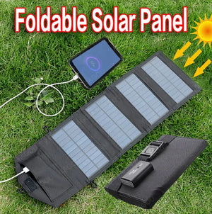 Outdoor Sunpower Foldable Solar Panel Cells - Variety Port