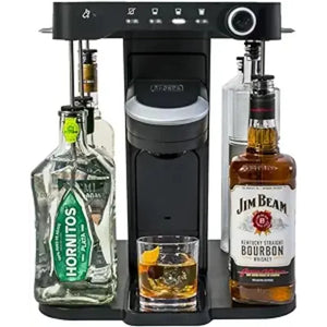 Cocktail Maker Machine and Drink Maker for Bartesian Capsules (BEHB101) Medium, Conical, Black - Variety Port