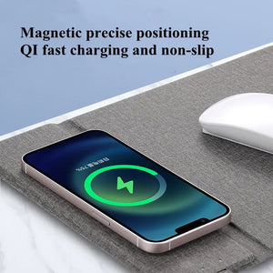 Wireless Charging Mouse Pad - Variety Port